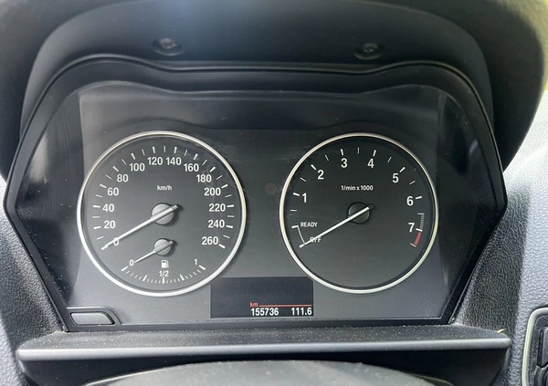 BMW Seria 1 cena 38900 przebieg: 155000, rok produkcji 2014 z Żywiec małe 37